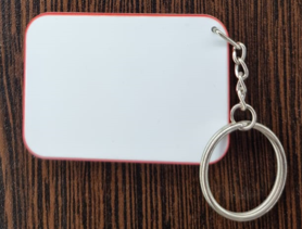 red-polymer-keyring