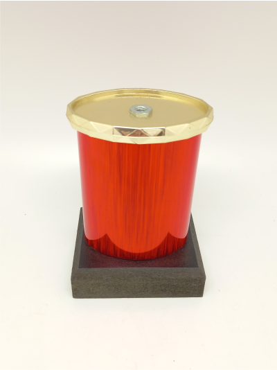 trophy-base-oval-red-pole-90mm